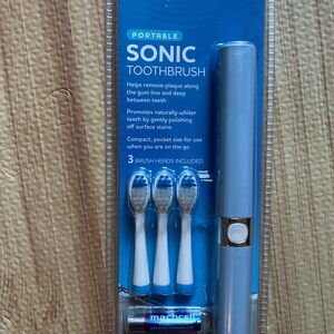 Portable Sonic Toothbrush - Blue